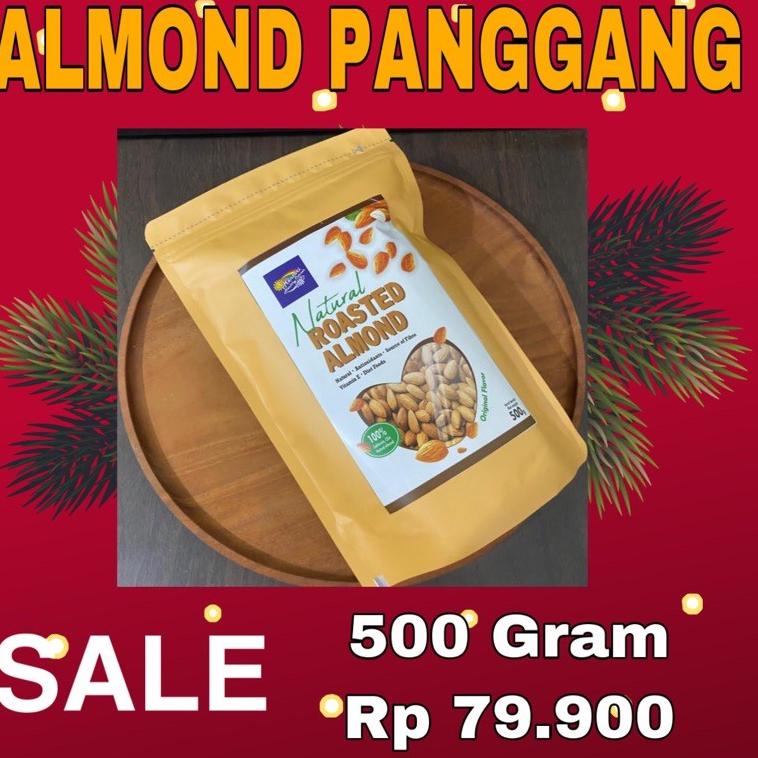 

Modis.. Roasted Almond / Almond Panggang 500gram G9V