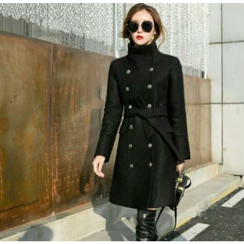 COAT KOREA PREMIUM BAHAN FLECEE - Coat wanita - COAT PREMIUM - LONG COAT BLAZER -  BLAZER KOREA - BL