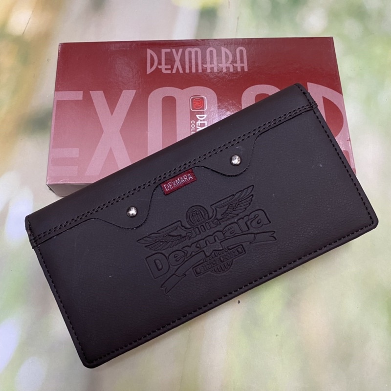 DOMPET PRIA PANJANG SEMI KULIT DOMPET PRIA LIPAT DOMPET PRIA KOMBINASI DOP BAHAN PU DOMPET PRIA LIPAT KARTU