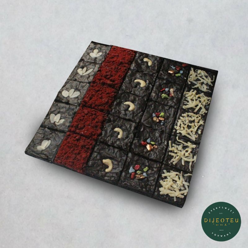 

Fudgy Brownies ukuran 30x30