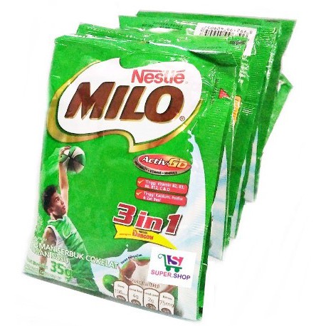 

Nestle Milo Renteng 3 in 1 (35 Gram x 10 Bks)