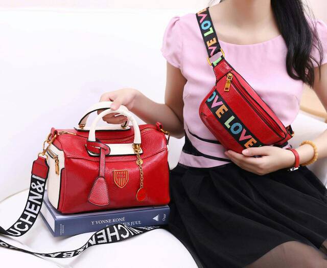 SALE Tas import Furla* Heidi 1939 (2in1) (1 KG MUAT 2 ) handbag wanita branded batam