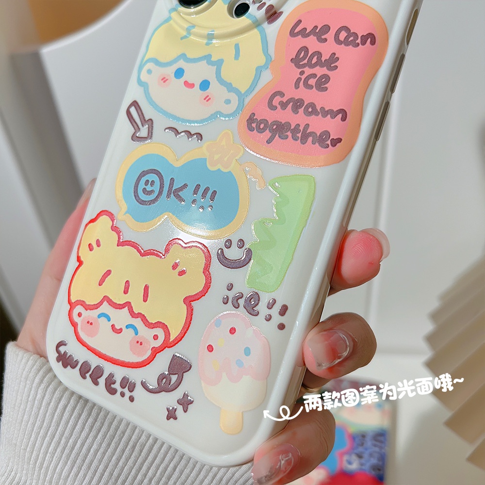 Case Pelindung Motif Kartun Untuk Iphone 7 8 PLUS X XR XS 11 12 13 14 PRO MAX SE 2020