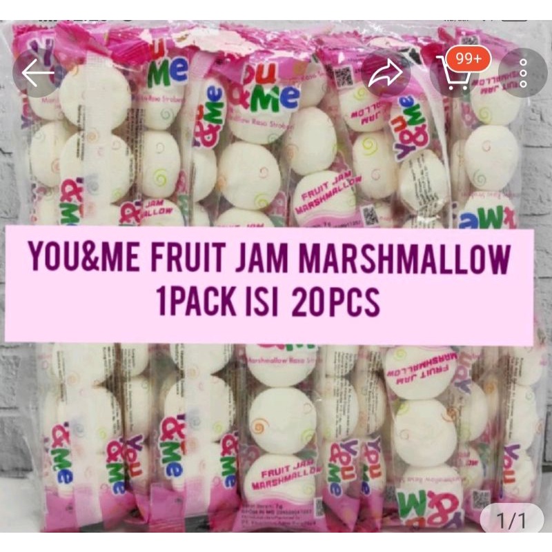 

Termurah Marshmellow Fruit Jam 20Pcs