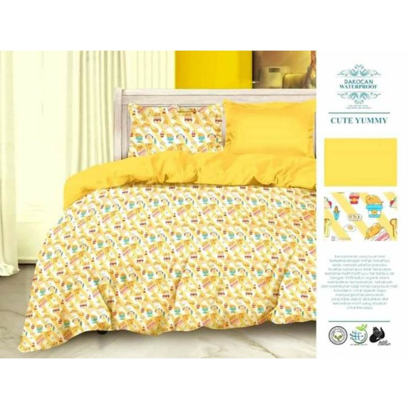 SPREI WATERPROOF IMPORT MOTIF/SPREI ANTI AIR IMPORT MOTIF