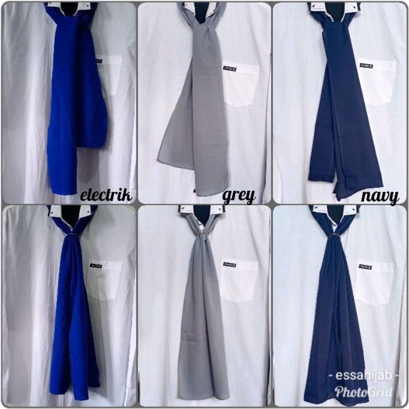 SCARF SYAL LEHER POLOS | SELENDANG | TALI PINGGANG | SYAL PRAMUGARI / PARIWISATA