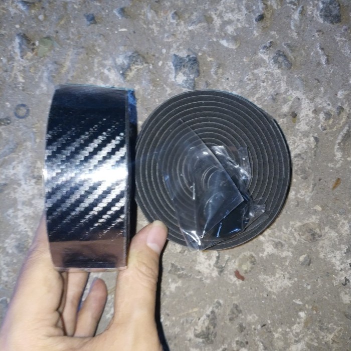 Bar Tape BarTape Sepeda Balap Fixie Roadbike End Plug Model Carbon