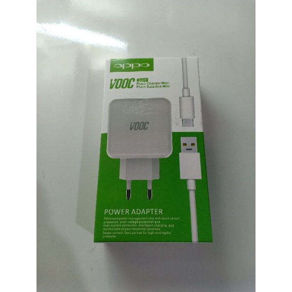 Charger / Adaptor / Vooc Oppo Flash Charger 4 Ampere Kabel Micro
