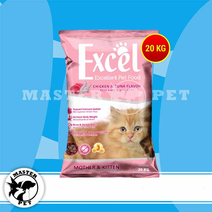 Makanan Kucing Excel 20 Kg