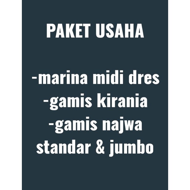 paket usaha 10 pcs harga murah terjangkau