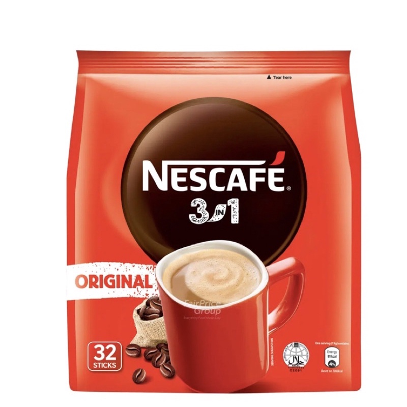 

Nescafe 3 in 1 Instant Coffee - Original