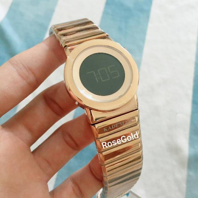 JAM TANGAN DIGITAL LED WANITA KADEMAN KDM5028 ORIGINAL