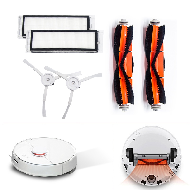 Sikat Roller Utama Pengganti Untuk Vacuum Cleaner Xiaomi Mi Roborock S5 Max S6 Maxv S50 S51 T7 S7 T7S