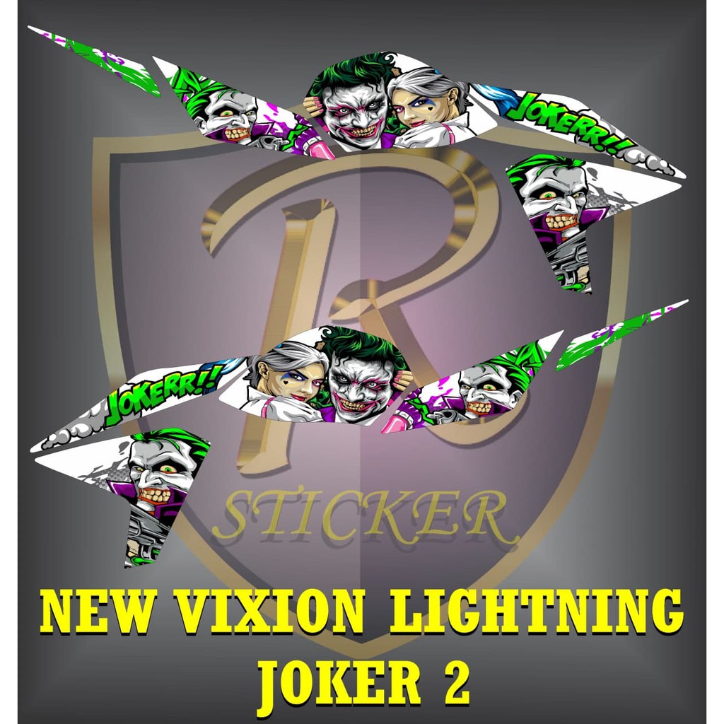 striping motor vixion NVL th.2013-2014 new vixion lightning JOKER KERE