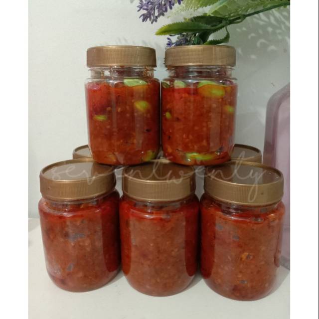 

Sambal botol 200gr sambal pete, sambal instan, sambal uleg