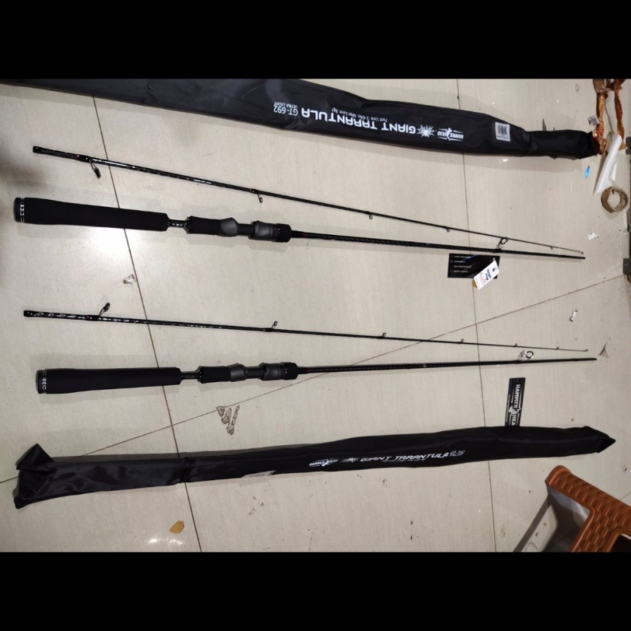 Rod Joran Laut Hammerhead Giant Tarantula UL Alat Pancing Sungai
