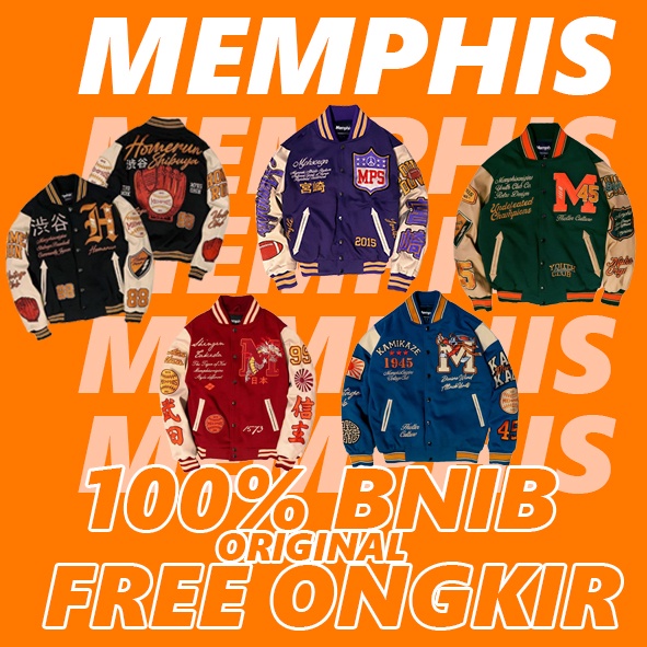 (BNIP) Varsity Memphis Kizoku/ Varsity Memphis Home Run / Memphis Varsity Takeda / Memphis Varsity Y