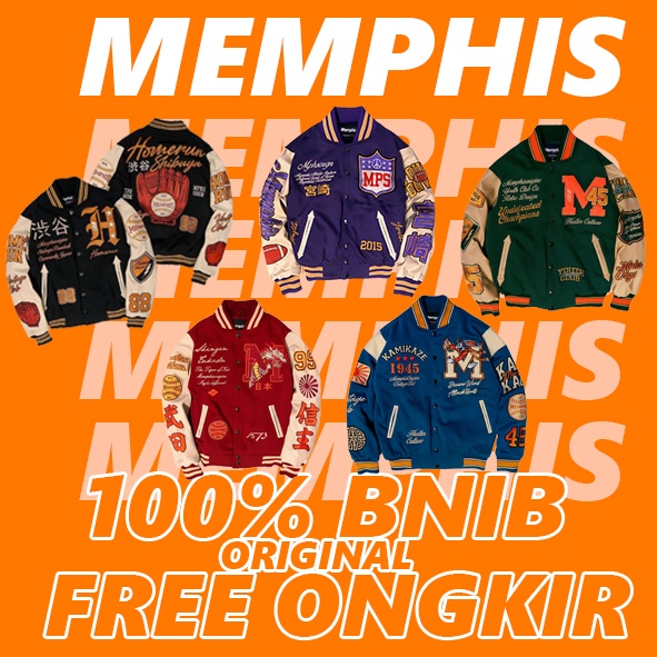 (BNIP) Varsity Memphis Kizoku/ Varsity Memphis Home Run / Memphis Varsity Takeda / Memphis Varsity Y