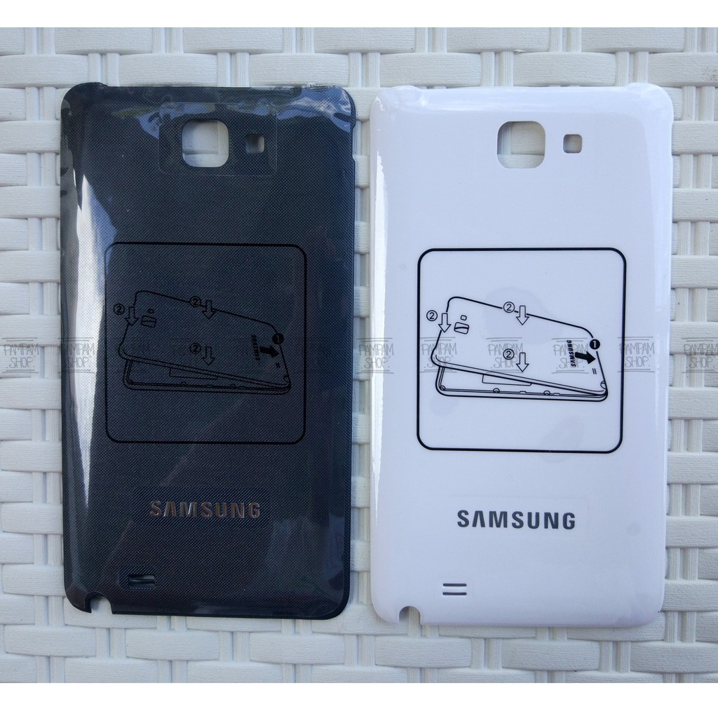 Tutup Belakang Baterai Casing Backdoor Back Door Cover Samsung Galaxy Note 1 N7000 I9220 Original