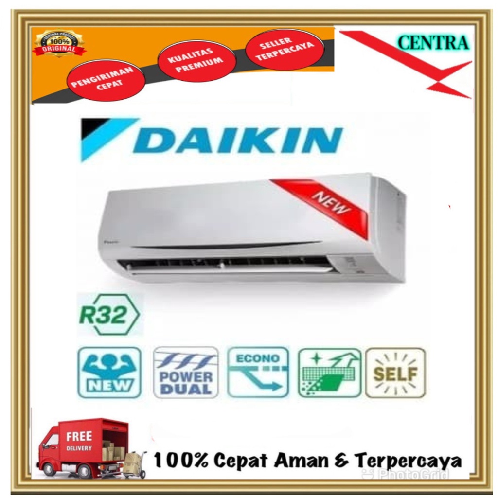 AC Split R32 Daikin FTC25NV14 1 PK Standard Thailand-Unit Only