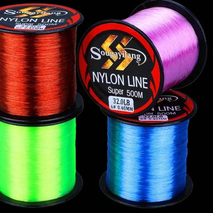 ❤[⚡PECIAL PRICE ]❤ Senar Pancing 500m Pancing Nylon Pancing Senar Pancing Super Kuat For Joran Panci