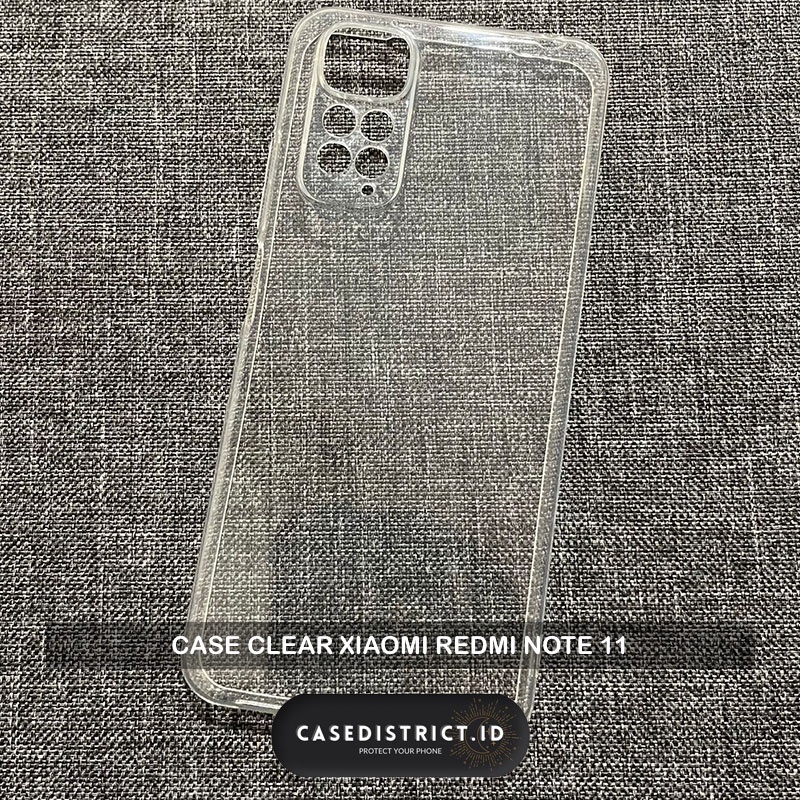 C/C- Case Clear Premium XIAOMI REDMI NOTE 11 4G Casing Soft Bening Silicon Cover TPU  HD