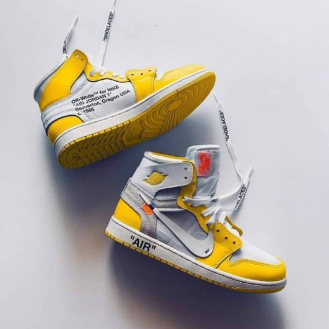 Nike air jordan 1 retro high x off white