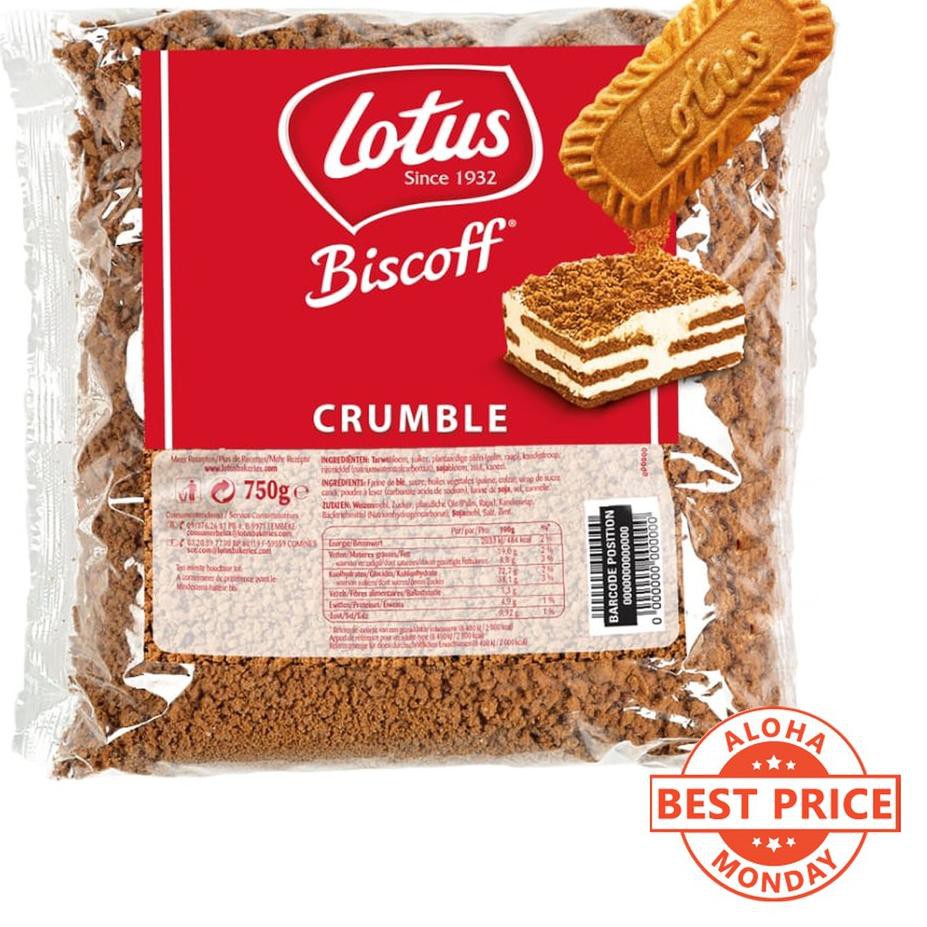 

beast sellller LOTUS BISCOFF BISCUIT CRUMBLE/CRUMB BAG - 750 GR