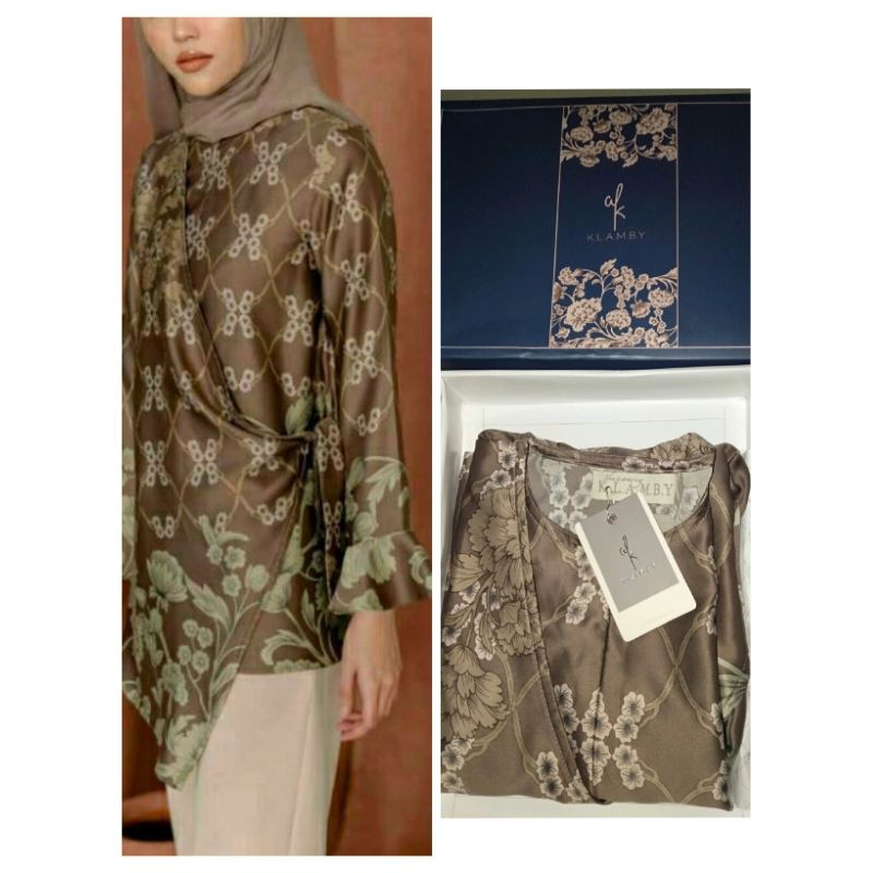 Sumbawa blouse Soil S by Wearing klamby