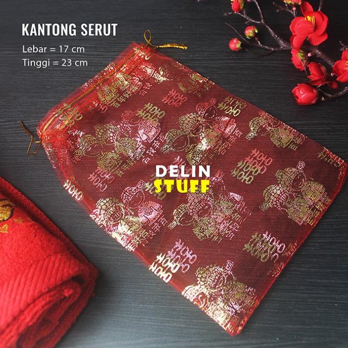 Best Product Kantong Serut Handuk / Kantong Tile Souvenir / Tas Serut Souvenir - Paling Diminati