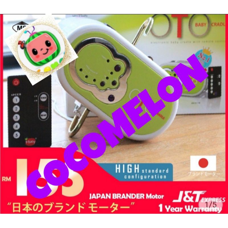 mesin ayunan listrik bayi oto remote music timer all in