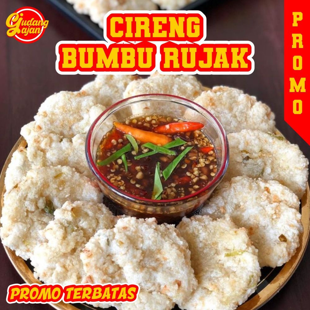 

CIRENG ISI 20 BIJI BUMBU RUJAK PEDAS FROZEN FOOD INSTAN CIRENG ISI AYAM SUWIR