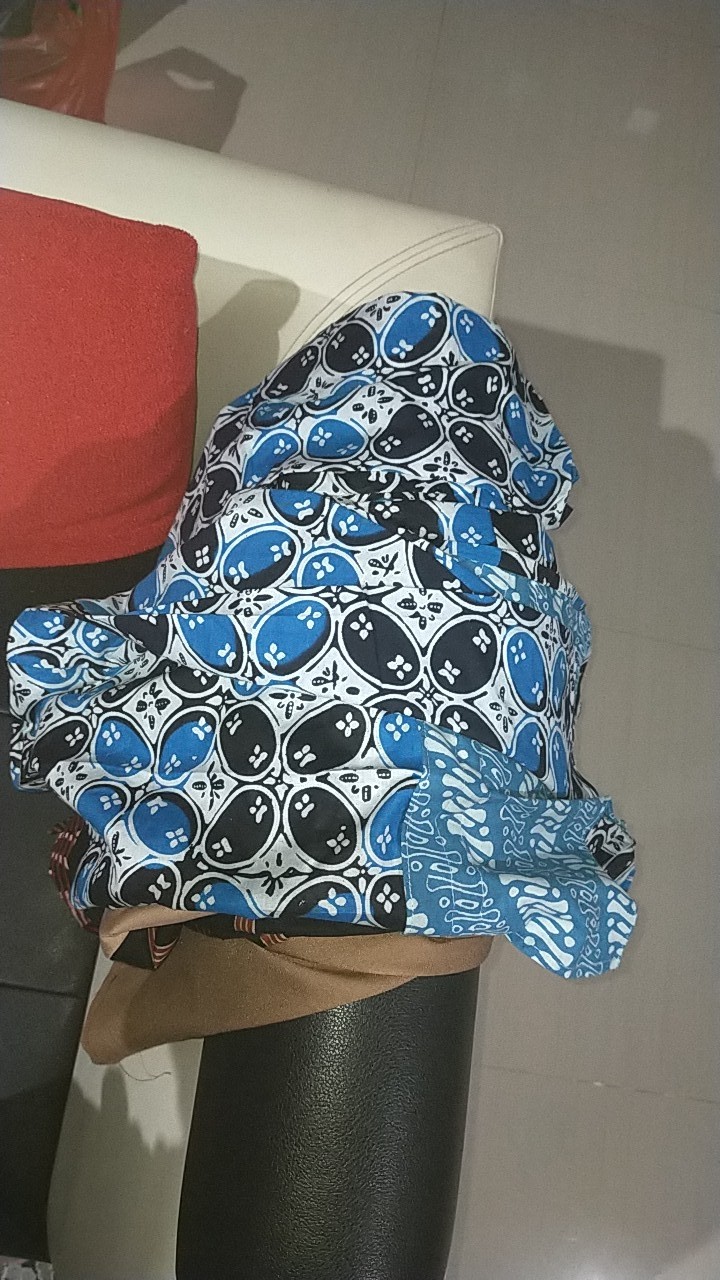 Tey-17 Batik Wanita Asj Sa Hrno26 Kenongo Kemeja Tosca Pendek