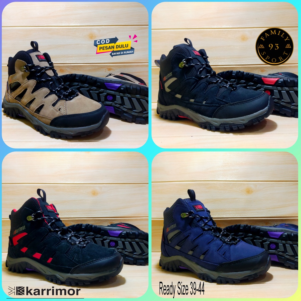 Sepatu Gunung Pria Outdoor Karrimor Sepatu Hiking-Trekking Boot Karrimor Sepatu Gunung Pria/wanita K