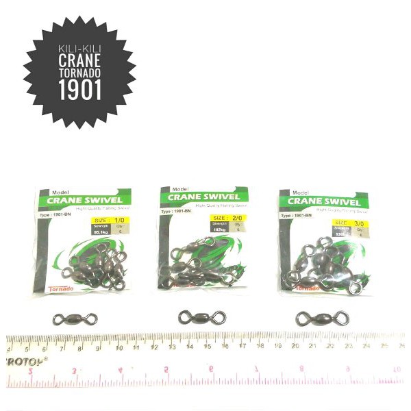 KILI Crane Swivel No. 2 0 Kili-kili pancing