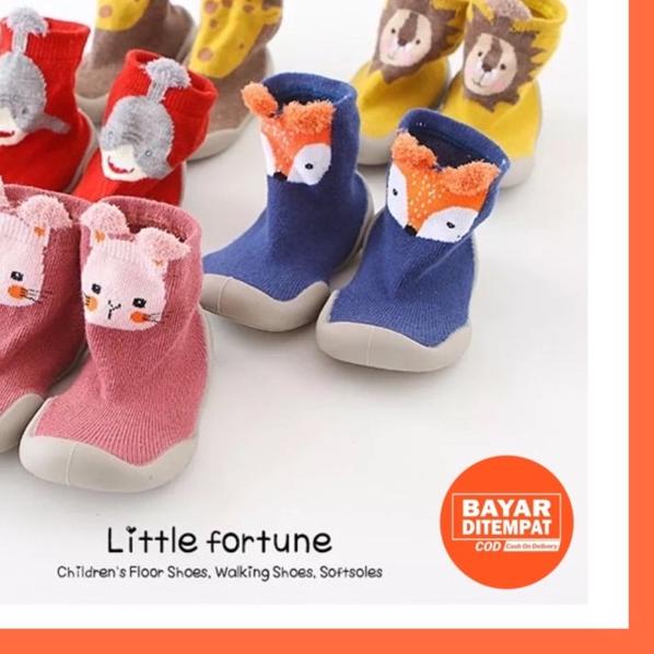 Premium Skidder Prewalkers Shoes Sepatu Bayi Alas Karet Antislip Kaos Kaki Sepatu Bayi Laki Laki Cow