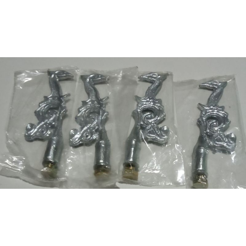 maskot slebor depan sepeda ontel