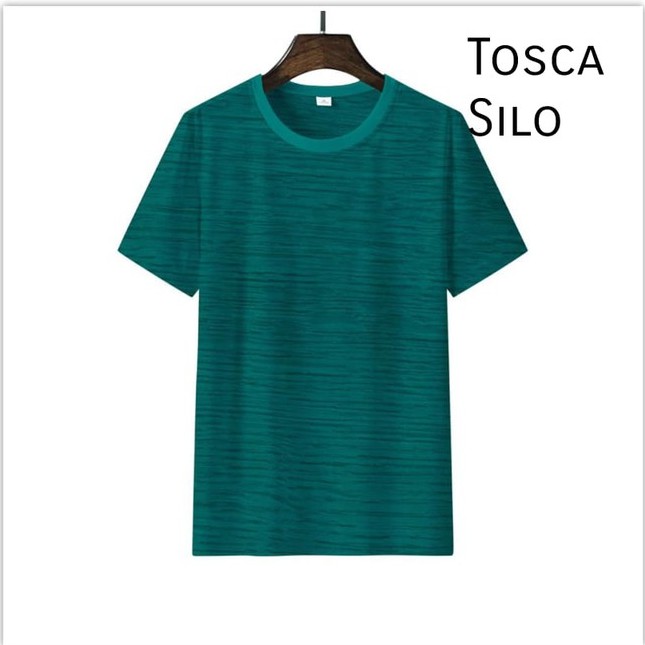 Kaospolos - Kaos polos pria Silo Dry Fit berkualitas lengan pendek atasan baju seragam olahraga