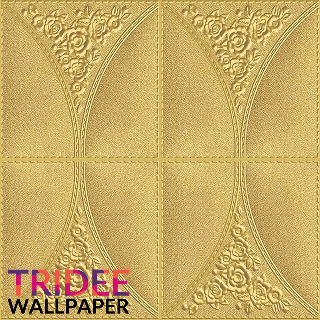 Wallpaper Foam 3D Motif Batik|TRIDEE BATIK