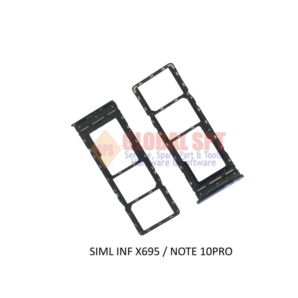 SIMLOCK INFINIX X695 / TEMPAT KARTU NOTE 10PRO / DUDUKAN SIMCARD