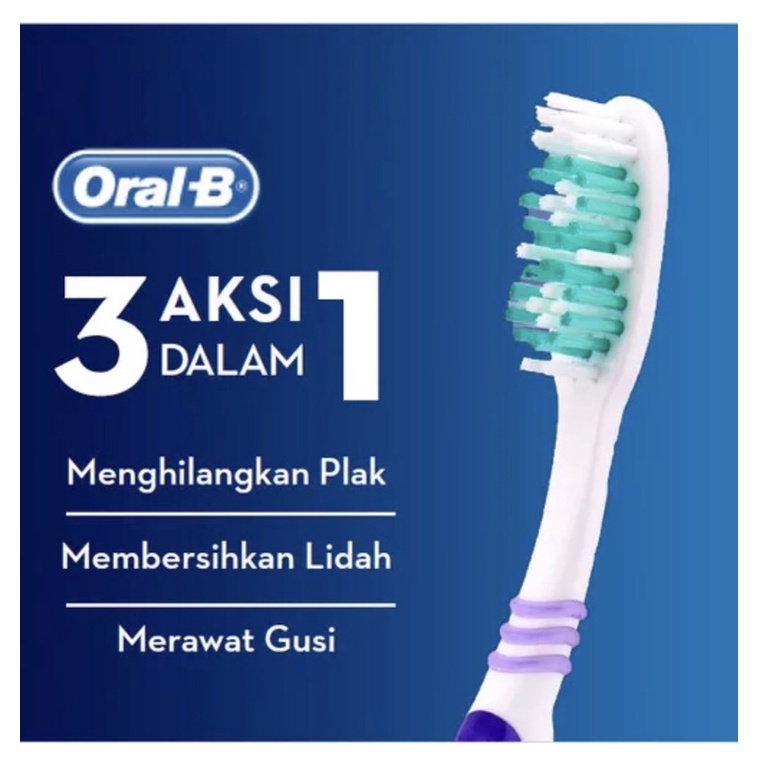 Sikat Gigi Oral-B Clean Black / Soft / Medium