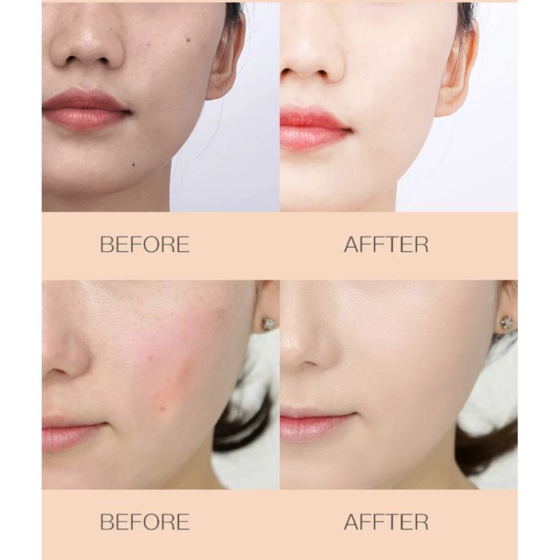 Images Beauty Cream BB Air Cushion Foundation With Sponge - Bedak Glowing Anti Air &amp; Tahan Lama