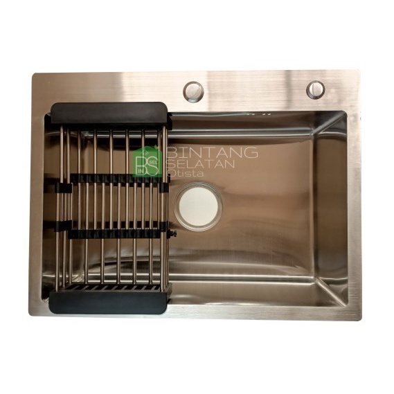 KITCHEN SINK ROYAL CONTEMPO UNO BAK CUCI PIRING STAINLESS STEEL 304