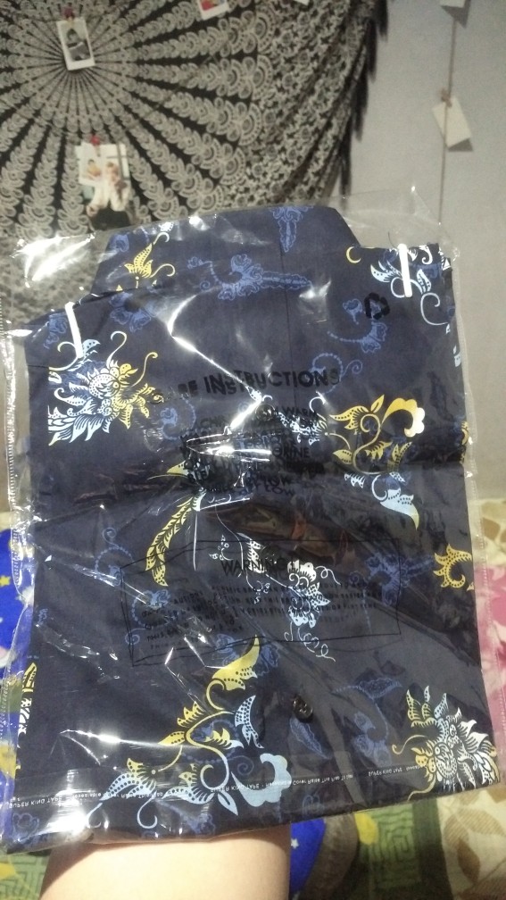 Kemeja Batik Pria Slim Fit Batik Solo Colindion Cbs756