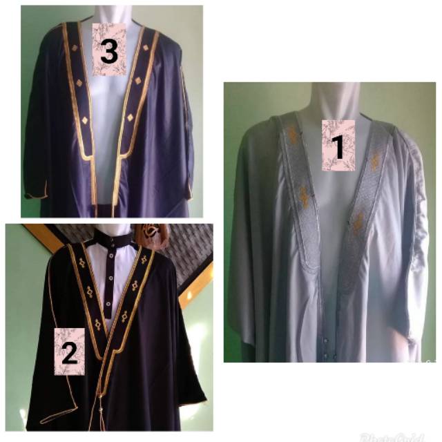 Jubah luaran bisht habib arab