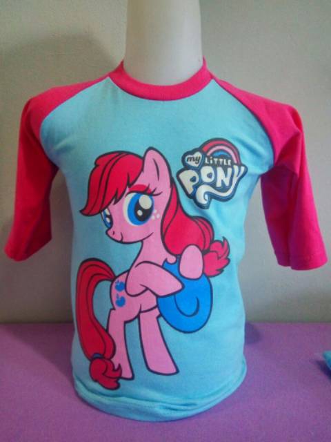 Kaos anak kartun lengan 3/4-2