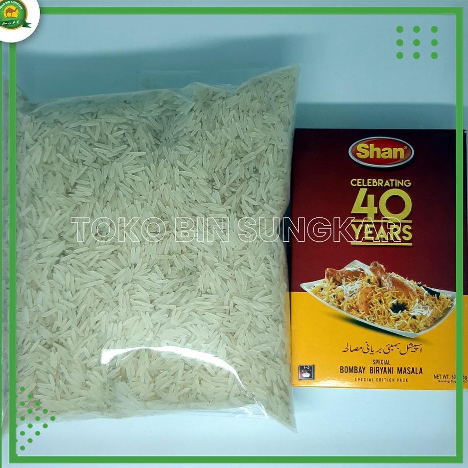 

Banyak Bonus PAKET BASMATI 1 KG + BUMBU INSTAN BOMBAY BRIYANI SHAN 1 Boleh Diadu
