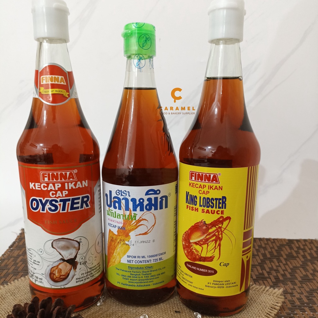 Kecap Ikan Finna 700ml - Finna King Lobster - Finna Oyster - Squid Fish - Kecap Ikan