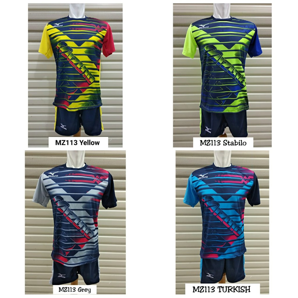 Jersey Kaos Setelan Baju Voli / Volley MZ113 Polos