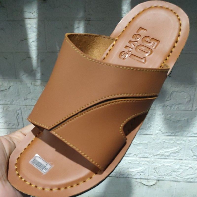 New Sandal kulit levis 501 moca
